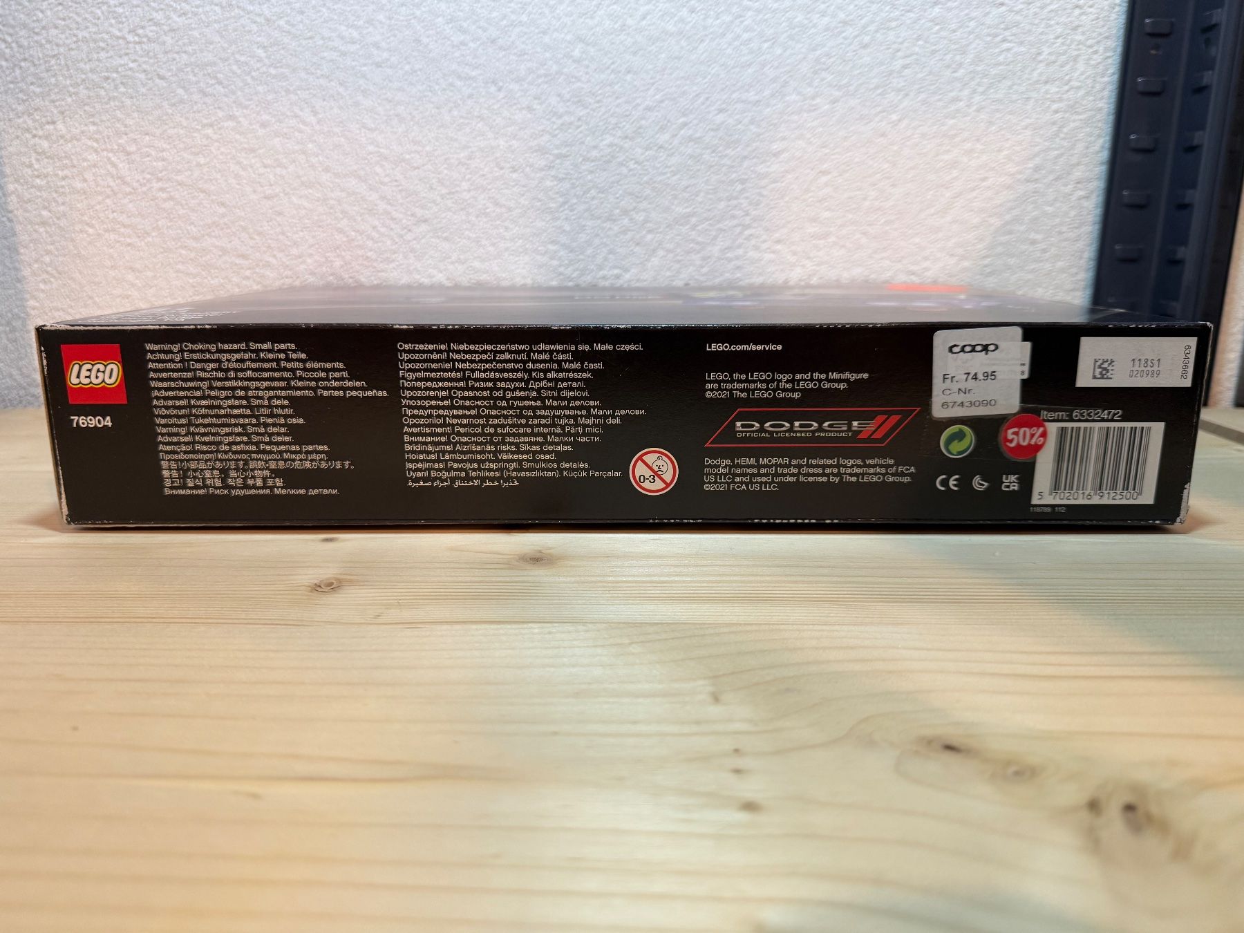 Lego Kit di costruzioni: LEGO Speed Champions 76904 Mopar Dodge, Challenger – Nuovo (secondo la descrizione) da Bretzwil venduto da mat_ttk9 3
