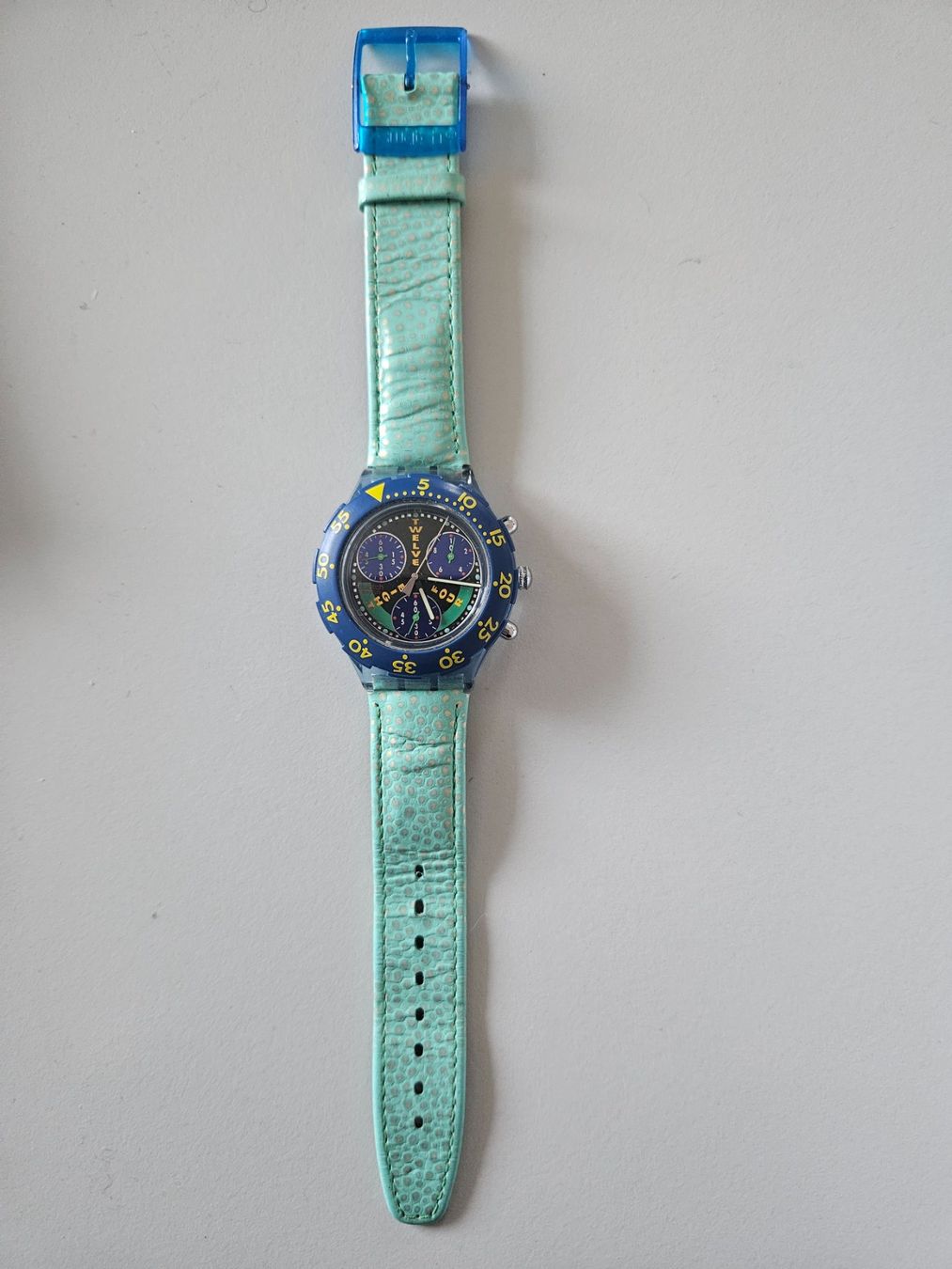 Swatch Uhren: Swatch Armbanduhr Aquachrono Sen100 – Gebraucht aus Urdorf von Colina 7
