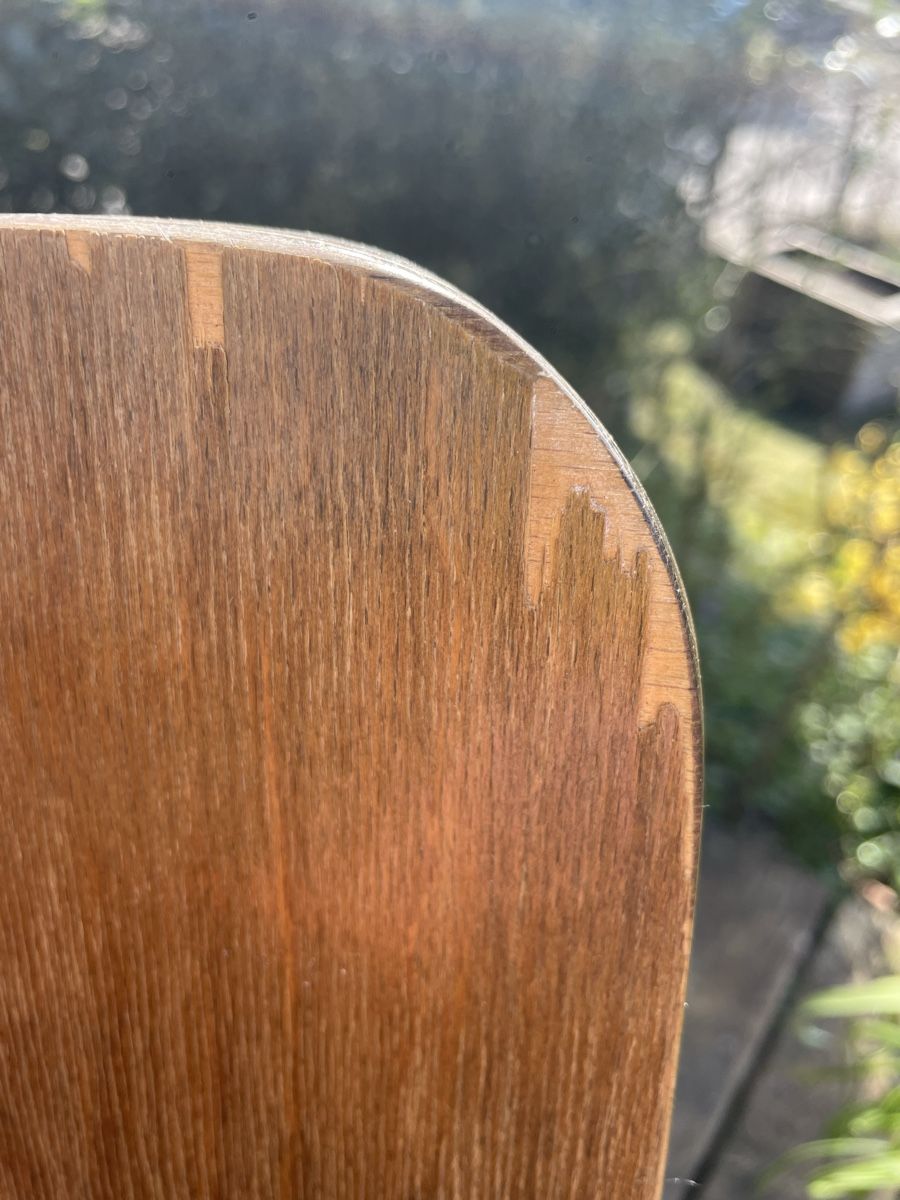 Sessel: Vintage Kinostühle Holz – 3er Reihe – Original Kinositze mit – Gebraucht aus Zürich von moo_dm52 4