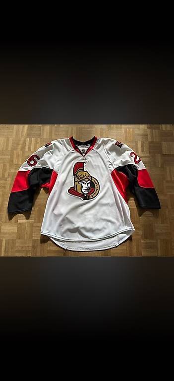 Canottiere & Pantaloni: Ottawa Senators Gameworn Jersey Ryan Shannon – Usato da Boswil venduto da BryanBo7