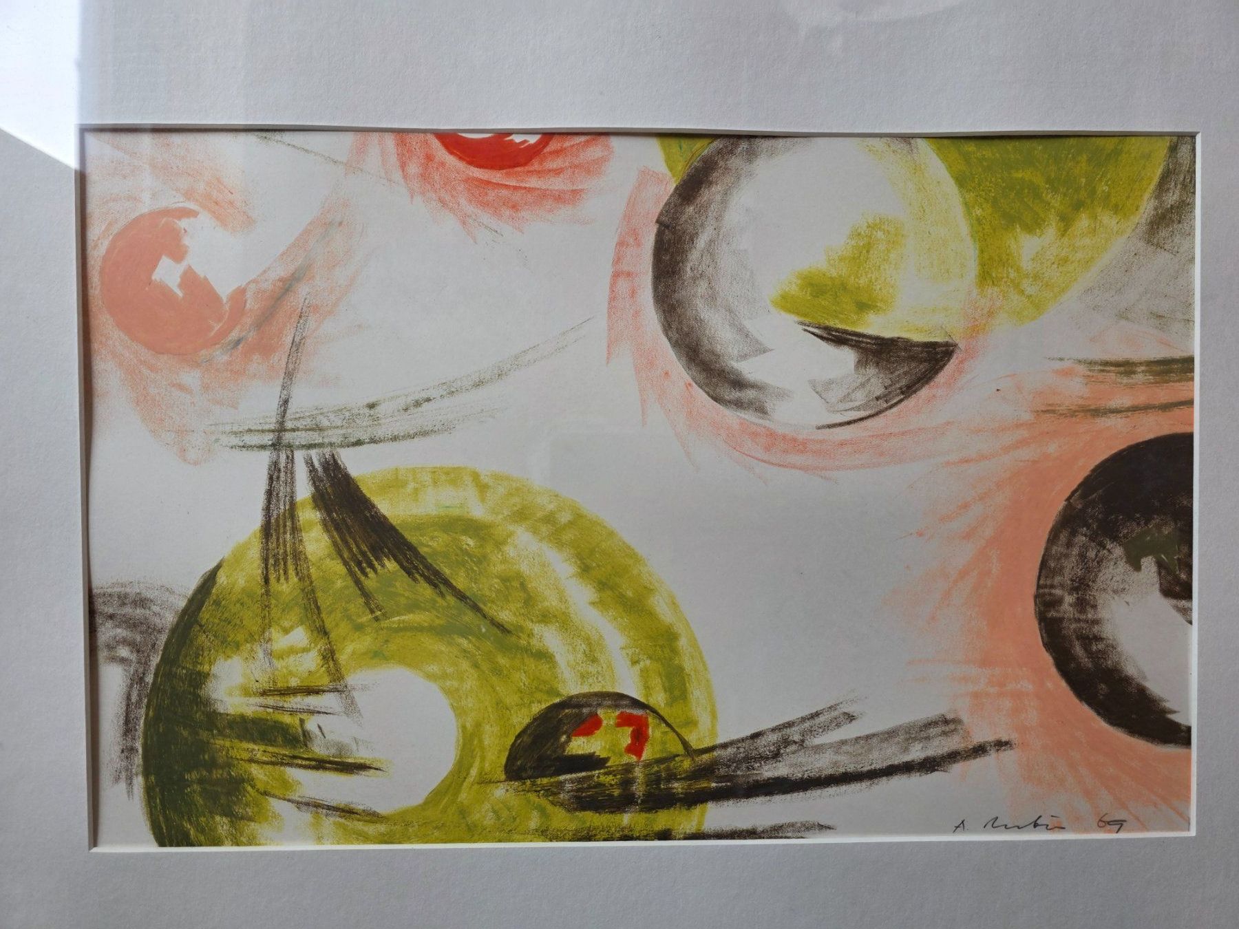 Gemälde: Fantasy Gemälde Bild sign. wohl A. Rubin 1969 – Gebraucht aus Walterswil BE von Lonitti 6