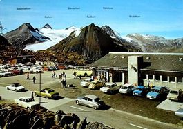 ULRICH - BETRETTO Nufenenpass - Postauto, Auto, VW-Käfer