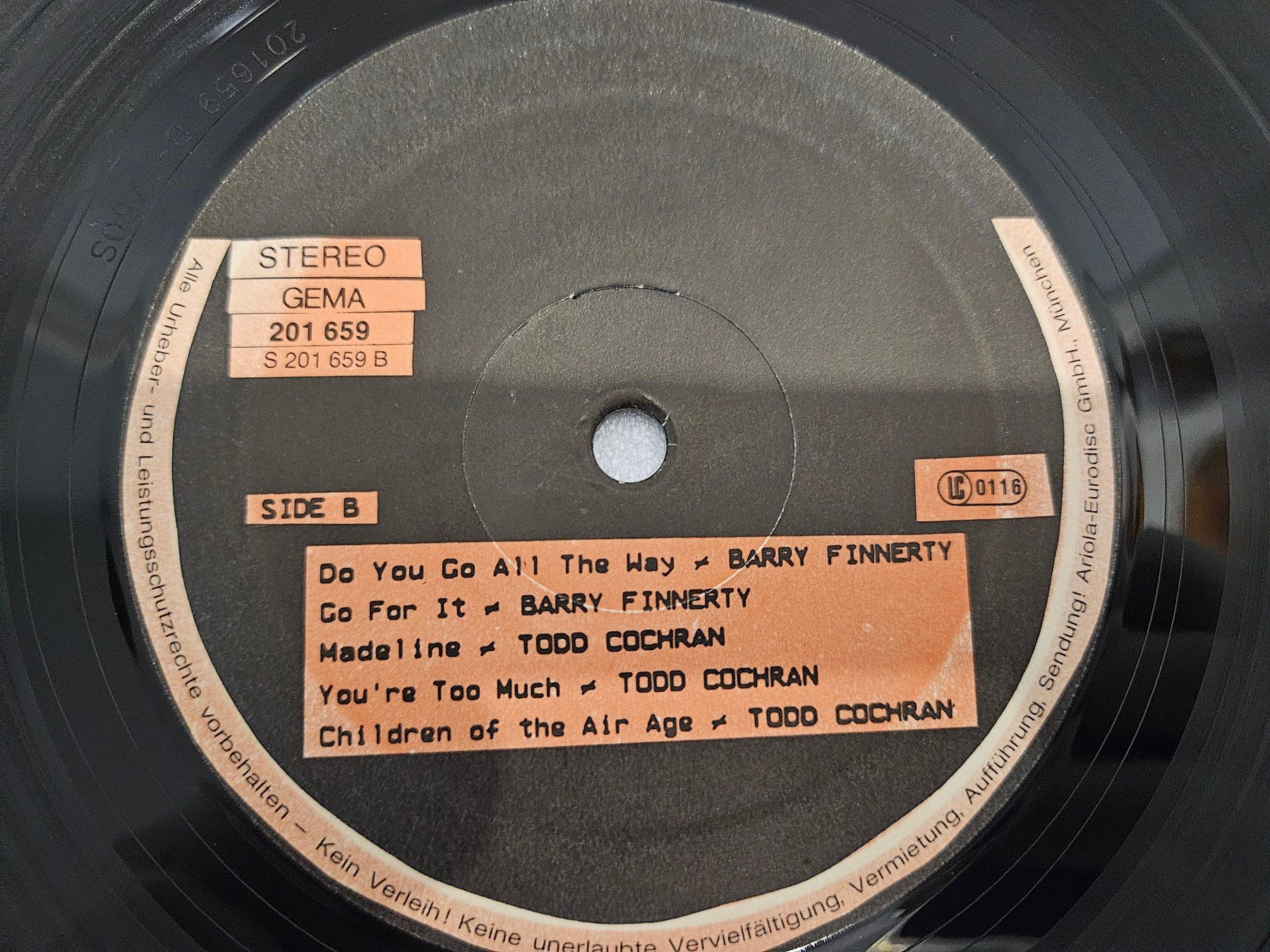 Dischi in vinile: PM – 1:PM – Usato da Uster venduto da Vinyl-Leidenschaft 6