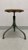 Atelierstuhl Vintage Hocker Drehhocker