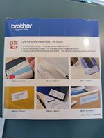 Etiketten Brother DK-22225, 5Packungen