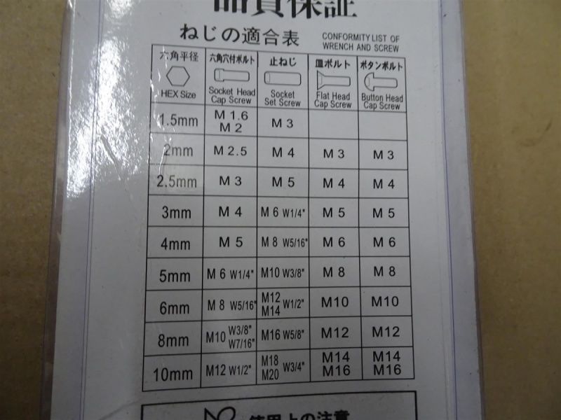 Alle Werkzeuge: neuer Imbusschlüssel-Satz 9tlg – Neu und originalverpackt aus Necker von liq24 5
