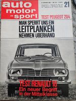 AMS 21/65 Renault R16 Peugeot 204 NSU Prinz Spiess GM 66 xa