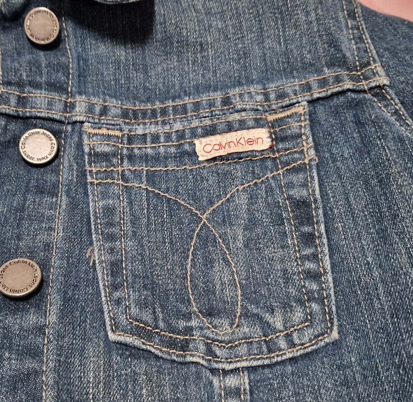 Calvin Klein Jacken: Calvin Klein Denim Jacket - Women's Size S – Gebraucht aus Muri AG von yzh_v2k9 3