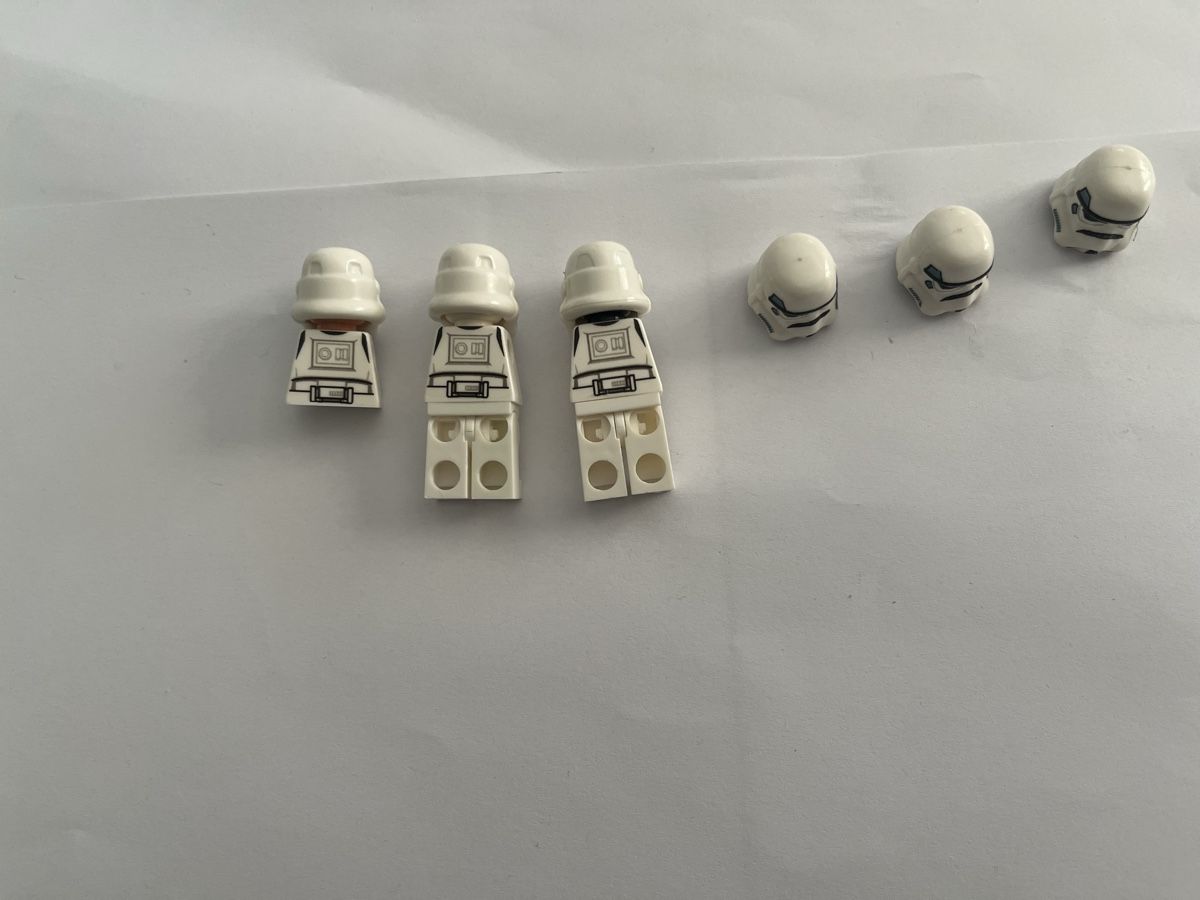 Lego Statuette: Lego Star Wars Custom Sturmtruppler Minifigurenteile – Nuovo (secondo la descrizione) da St. Margarethen TG venduto da nic_n9n5 2