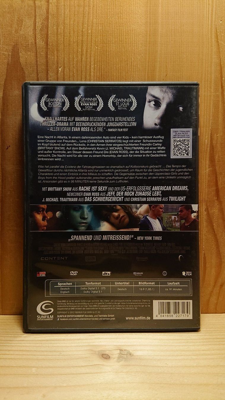 Tutti i DVDs: 96 MINUTEN DVD mit Evan Ross – Usato da Wilderswil venduto da Exebub 1