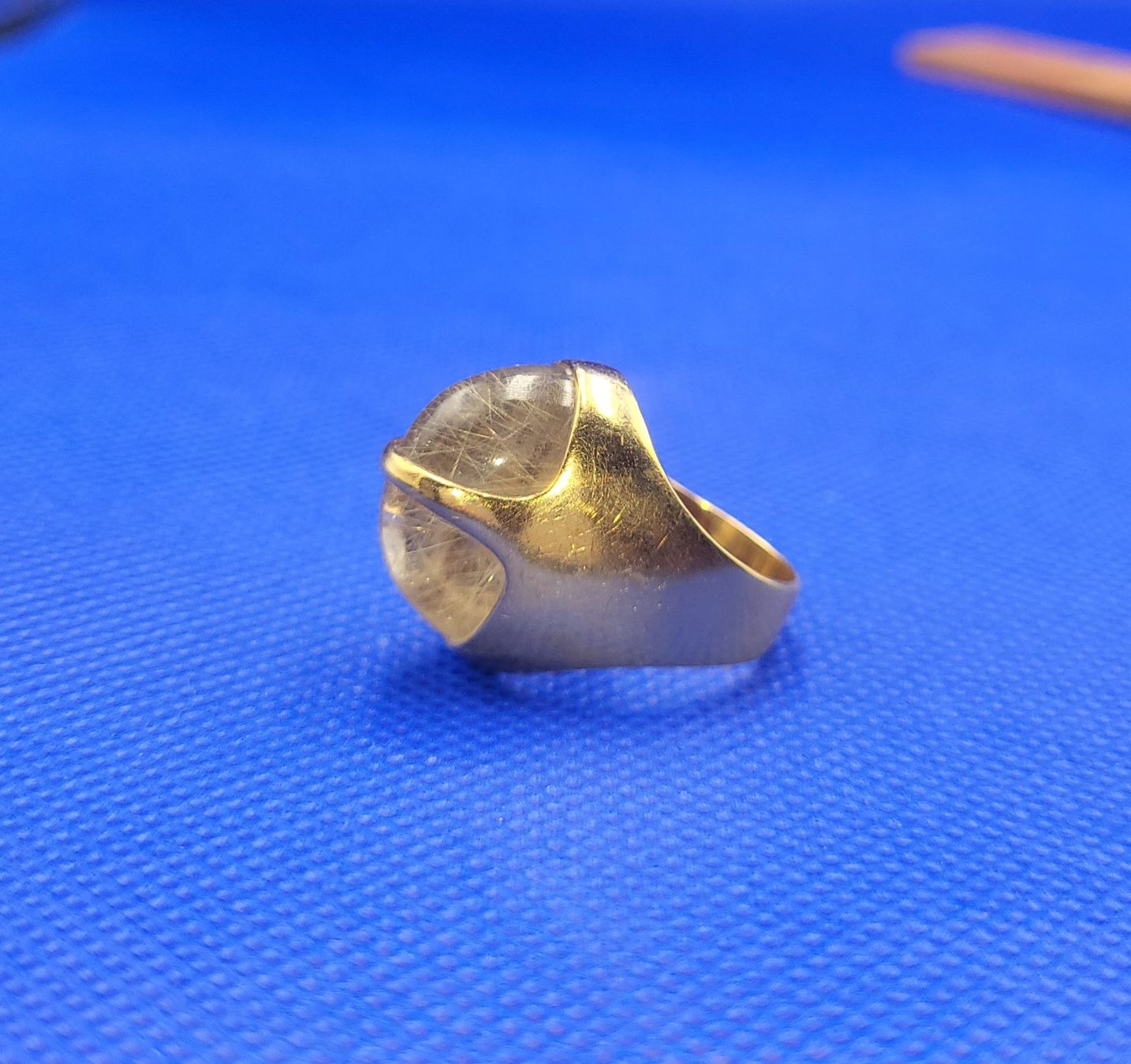 Anelli: Massiv 18 Karat 750 Gold Ring Mit Stein. – Usato da Wald ZH venduto da Aniade 6
