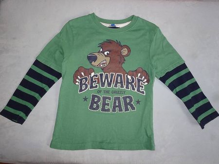 Langarmshirt Gr.110 Grizzly Bear Marke Kids