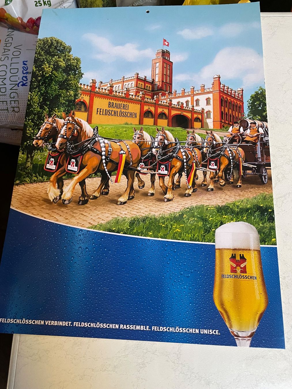 Feldschlösschen Calendari: Feldschlösschenkalender – Usato da Eiken venduto da garanoiri 2