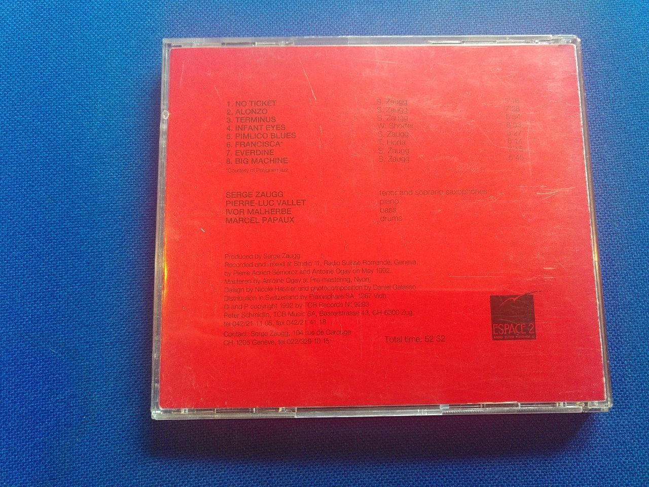 CDs: CD Serge Zaug Quartet Pimlico Jazz Suisse – Gebraucht aus Plan-les-Ouates von jyg_bts5 1