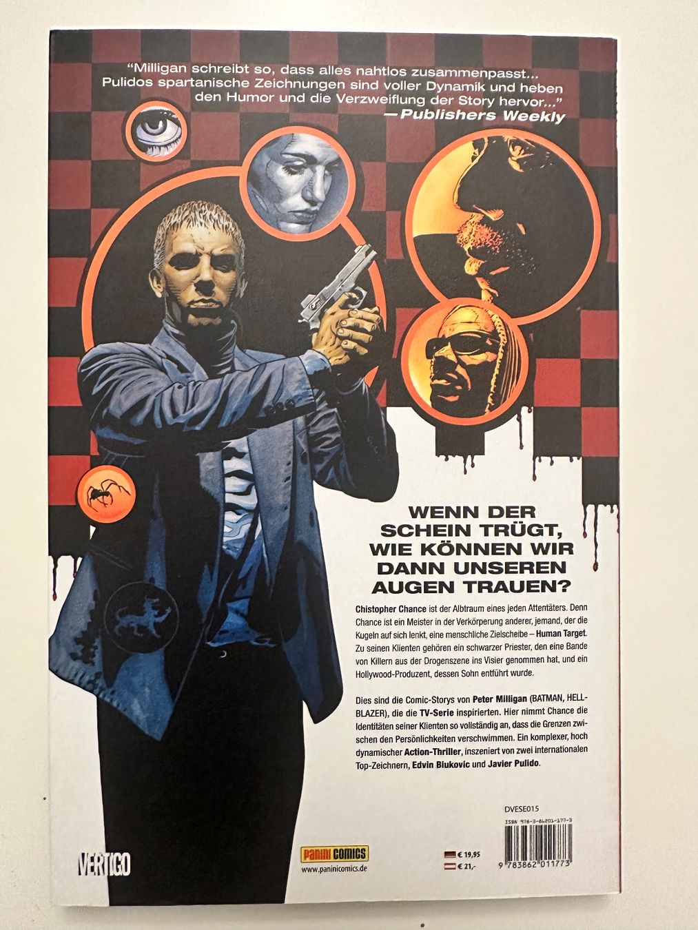 Fumetti: HUMAN TARGET 1 - Peter Milligan - PANINI COMICS – Nuovo (secondo la descrizione) da Münsingen venduto da Ganjam 2