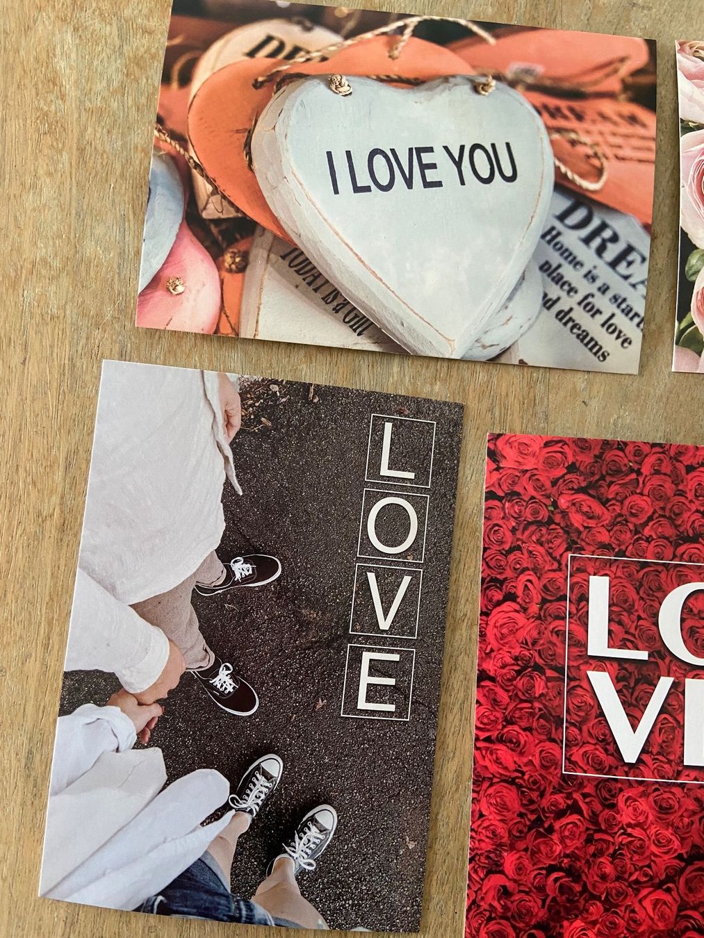 Cartoline postali: 5 Postkarten OfficeTree Liebe Love – Nuovo (secondo la descrizione) da Luzern venduto da waterfront1 1