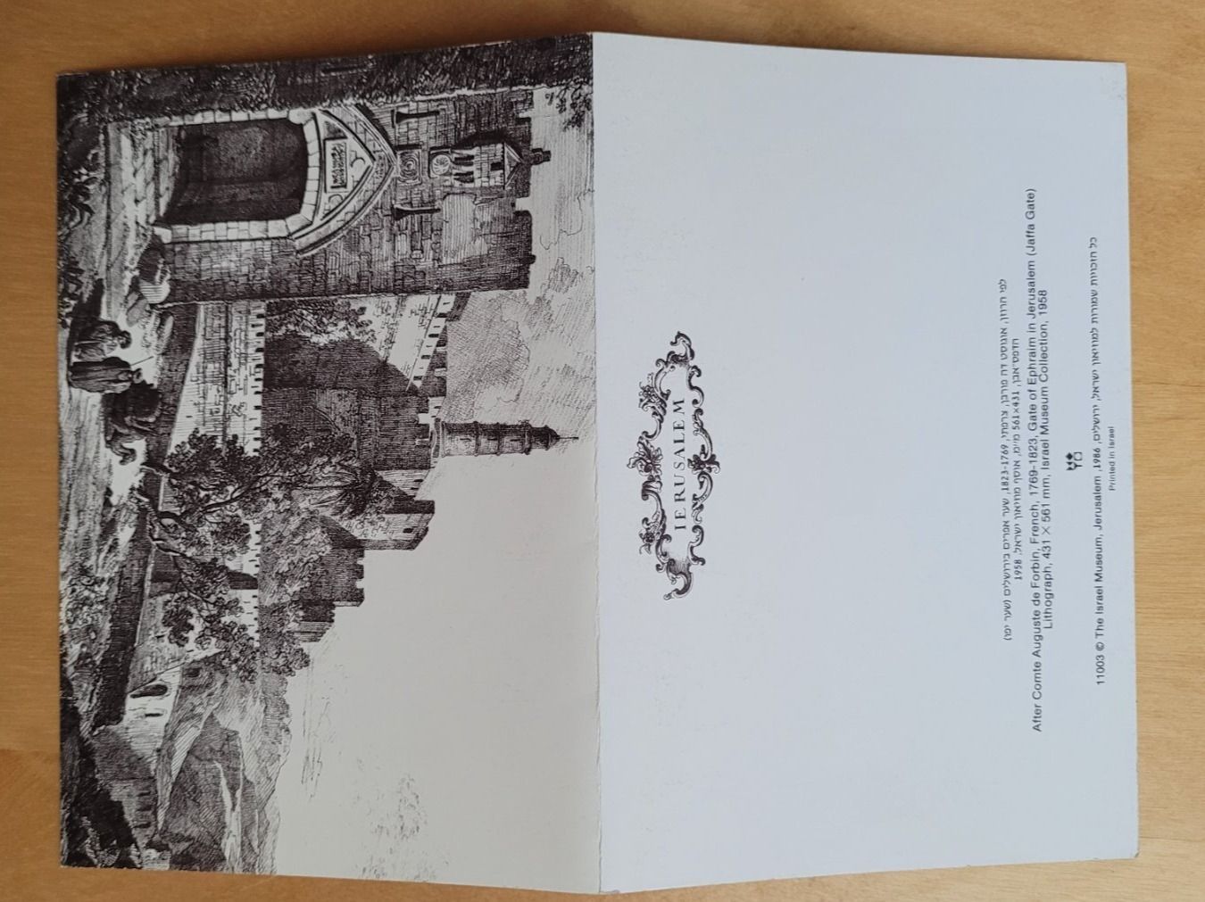 Cartoline postali: TOR VON EPHRAIM / PORTE D‘ÉPHRAÏM – Nuovo (secondo la descrizione) da Neftenbach venduto da Mador6 1