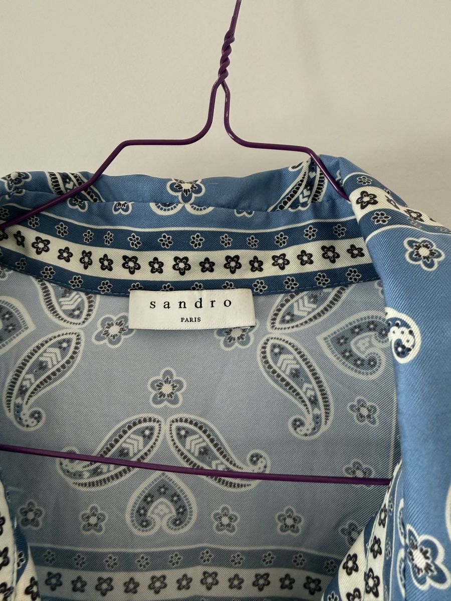 Sandro Vestiti: Seidenkleid Sandro, Gr M, NP 400.00, 100 % Seide – Usato da Münchenbuchsee venduto da Mantik 2