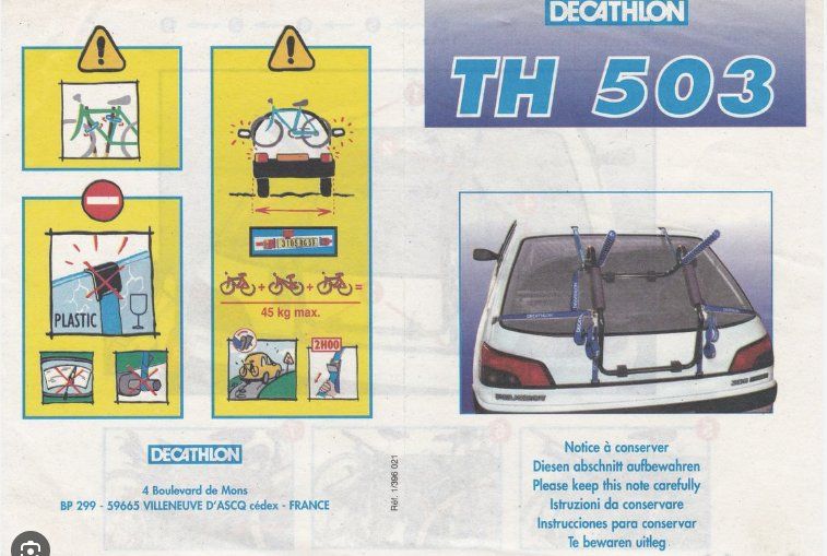 Travi: Porte velo decathlon TH503 – Usato da Baar venduto da ham_sw6n 1