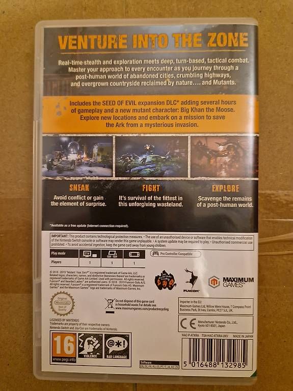 Giochi: SWITCH - Mutant Year Zero: Road to Eden – Nuovo (secondo la descrizione) da Grand-Lancy venduto da jer_m8tv 1