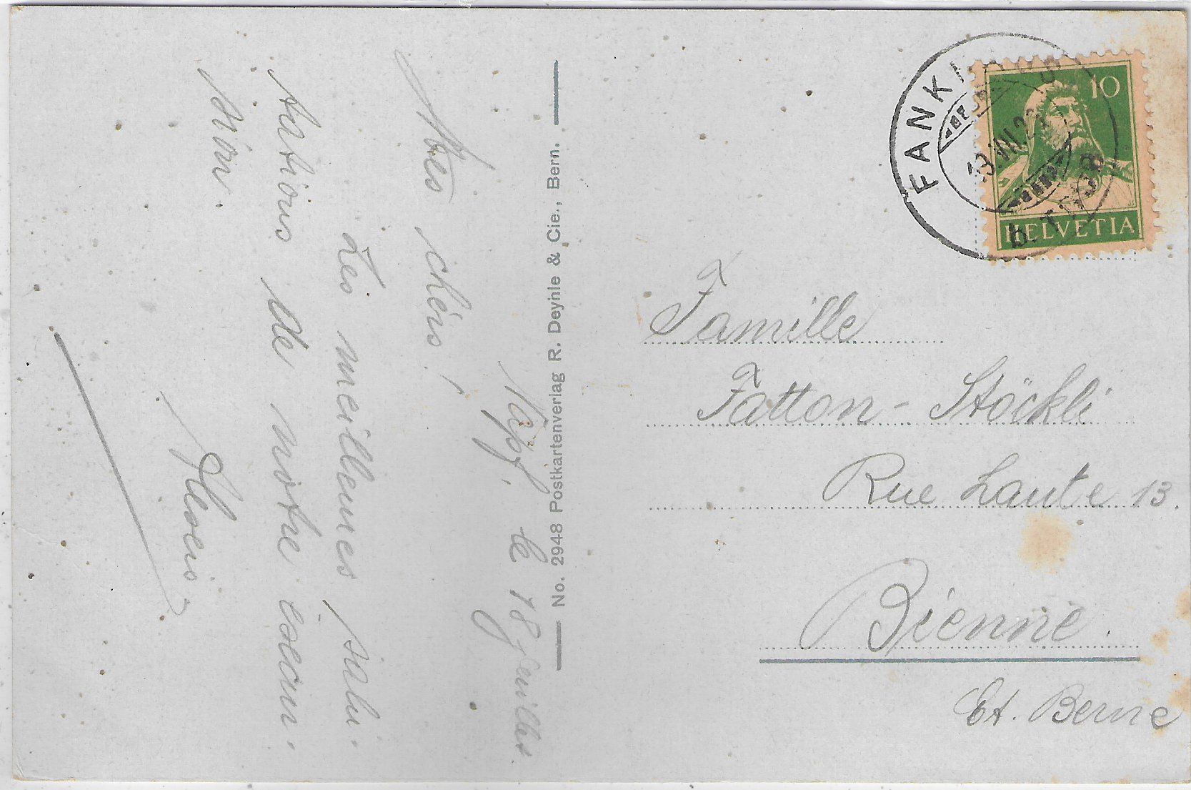 Cartoline postali: Trub - Napf - Generalansicht – Usato da Ettingen venduto da Kartenplanet 1