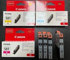 Tintenpatronen für verschiedene Canon Drucker