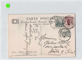 Sonderkarte mit Wohltätigkeitsmarken FRANCE 1920