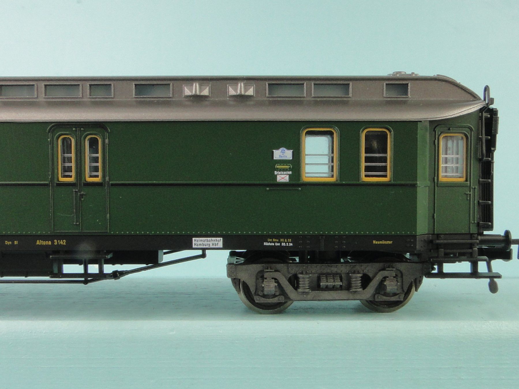 Fleischmann Modelleisenbahnen: Fleischmann H0 5079 DRG Postwagen , neuwertig – Gebraucht aus Bülach von cann11 3