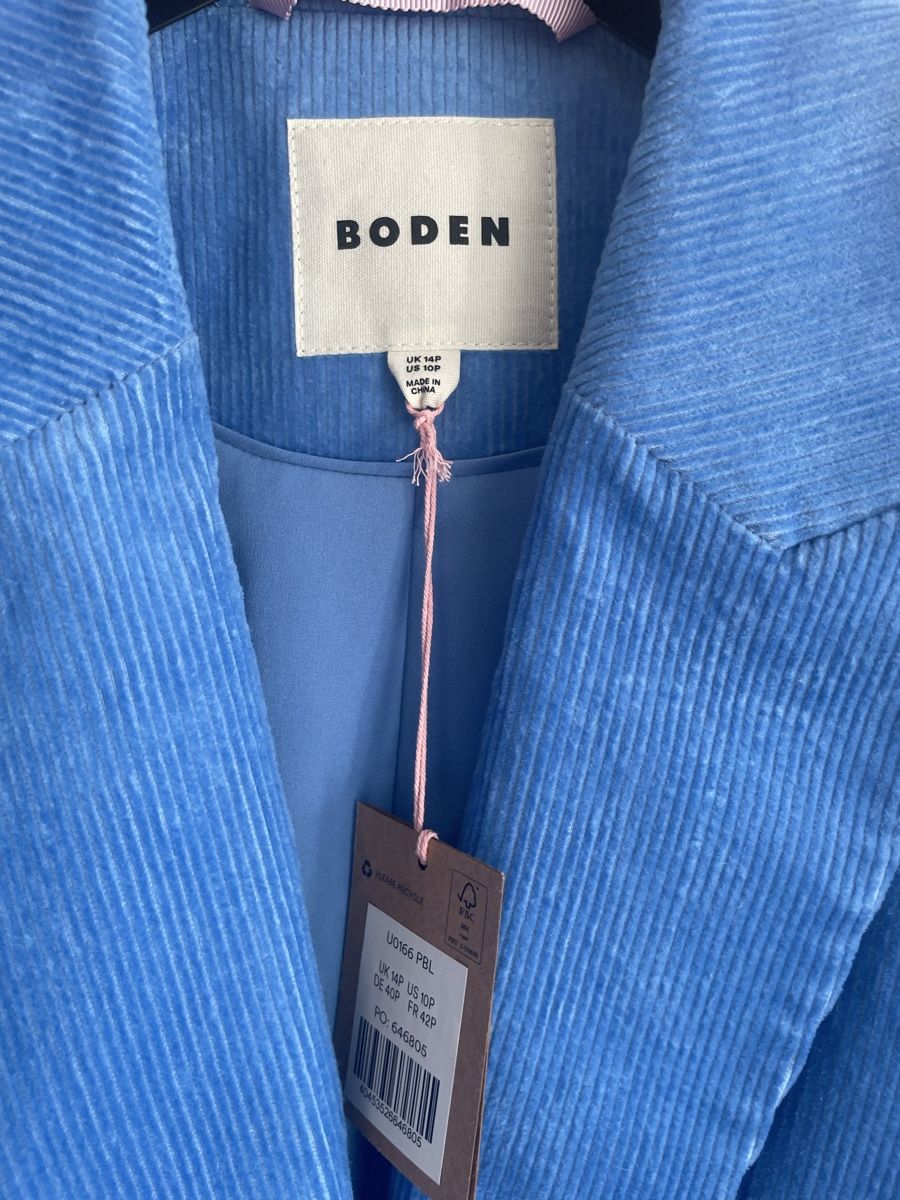 Giacche: Boden Cord jacket wie Sézane – Nuovo e nell'imballaggio originale da Zuerich venduto da yasminflower 3