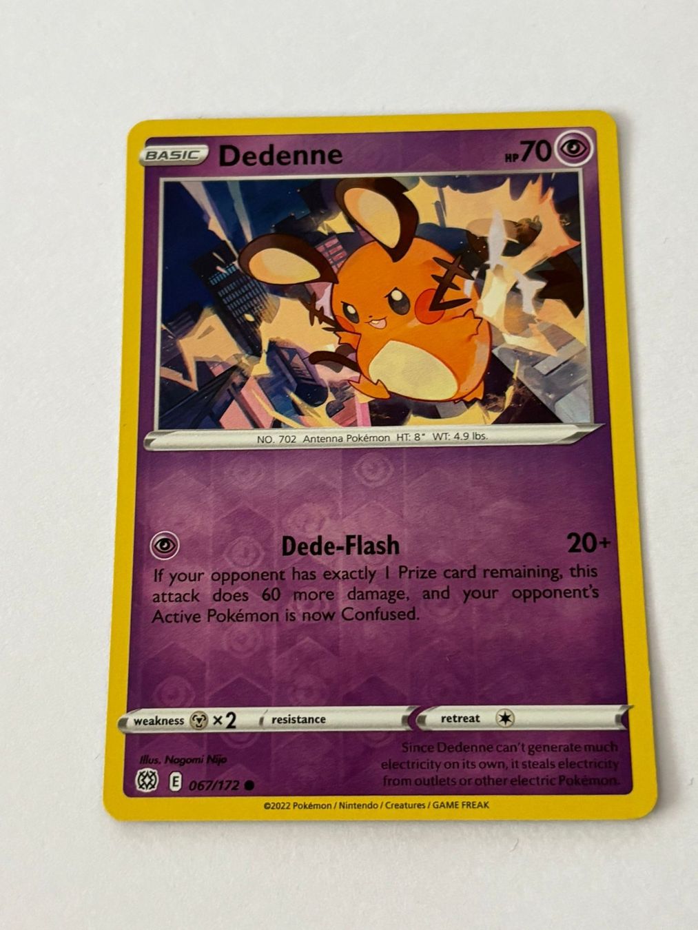 Pokémon Carte collezionabili: Dedenne 067/172 – Usato da Herisau venduto da Seyashop_2