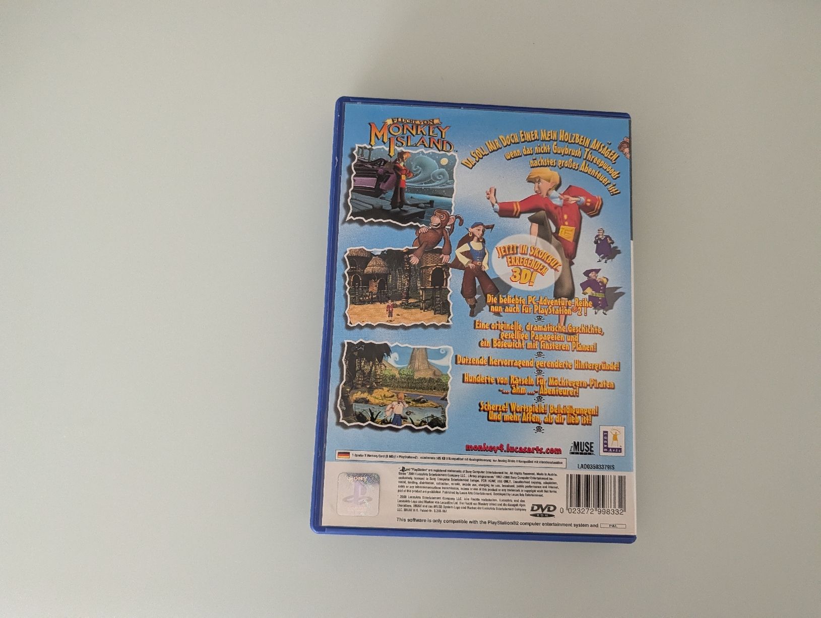 Sony Giochi: Flucht von Monkey Island (PS2) – Usato da Winterthur venduto da sax8400 2