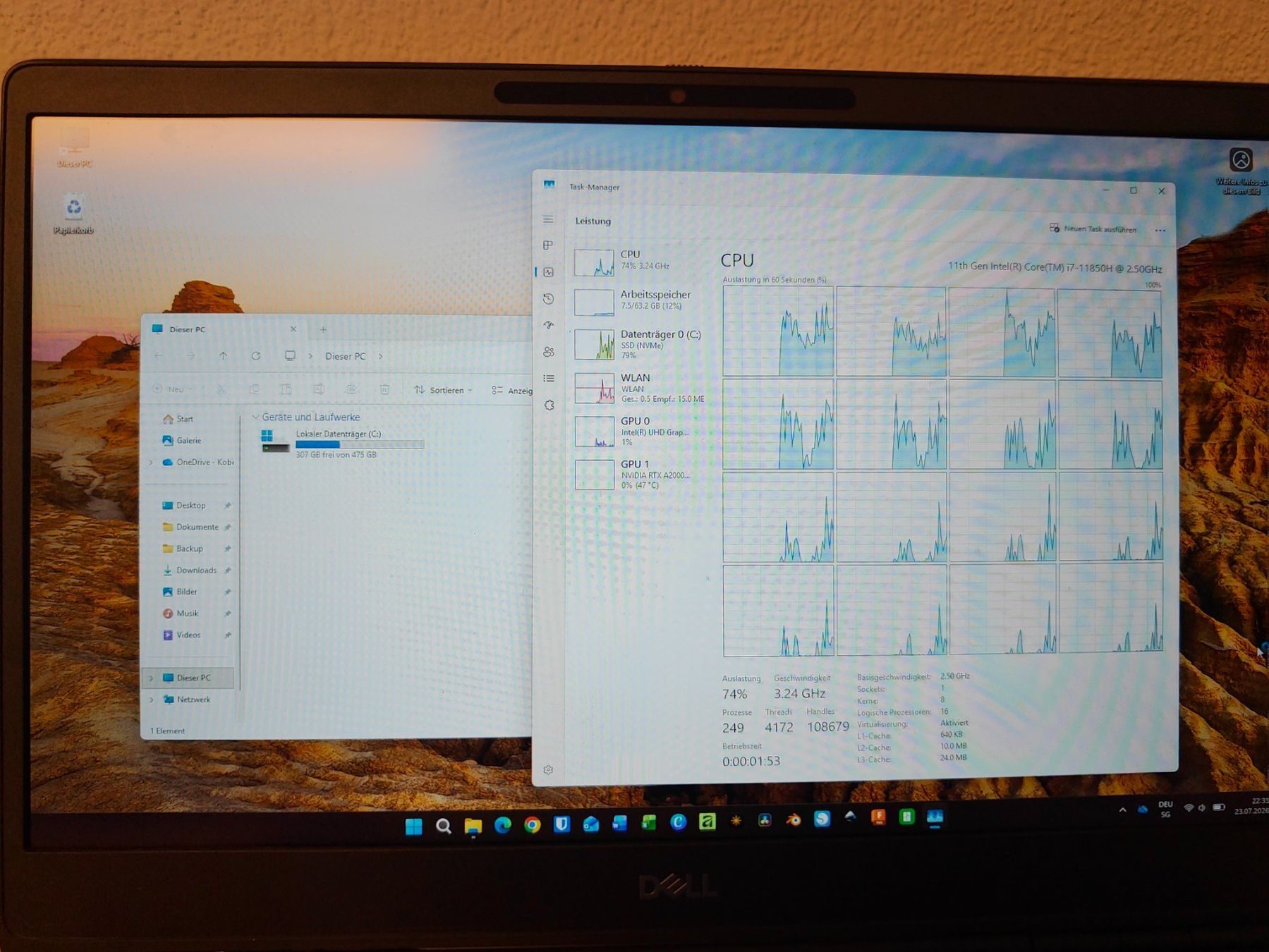 Dell Portables: Dell Precision 7560 – Mobile Workstation – D'occasion à Rohrbach par Mraznack