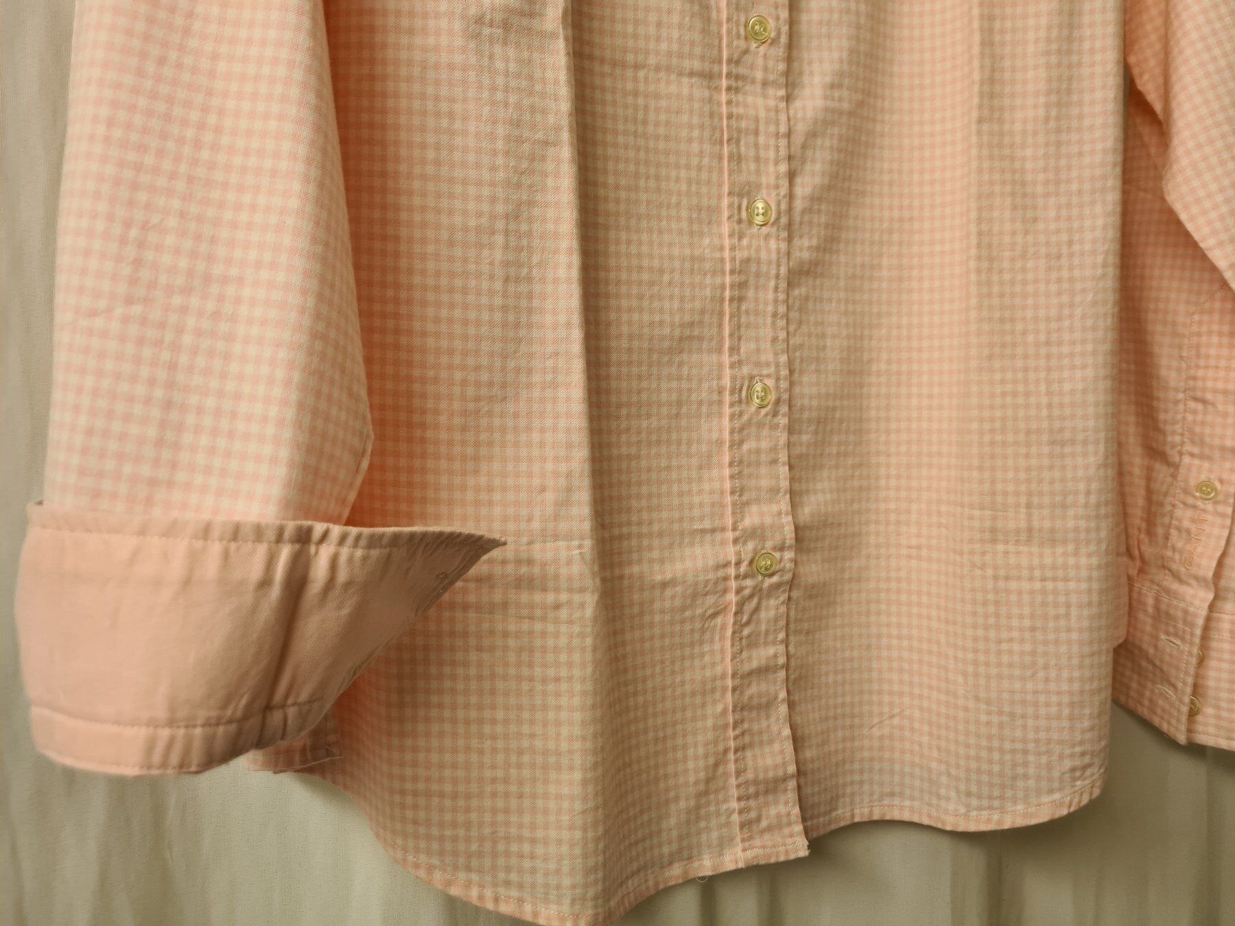 Gant Camicette: GANT Bluse NEU! Gr. 44, hellrosa kariert – Nuovo e nell'imballaggio originale da Bern venduto da melomanie 3