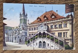 Bern, Rathaus, Feldpost, Bericht Ausmusterung, Sept. 1914