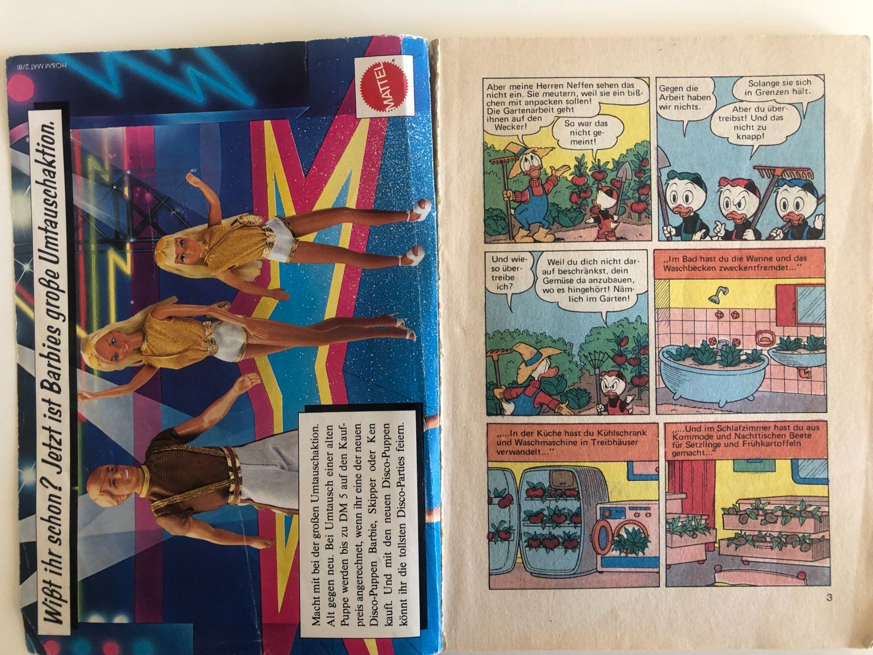 Fumetti: 2 Donald Duck – Usato da Bassersdorf venduto da sammelfloh 5