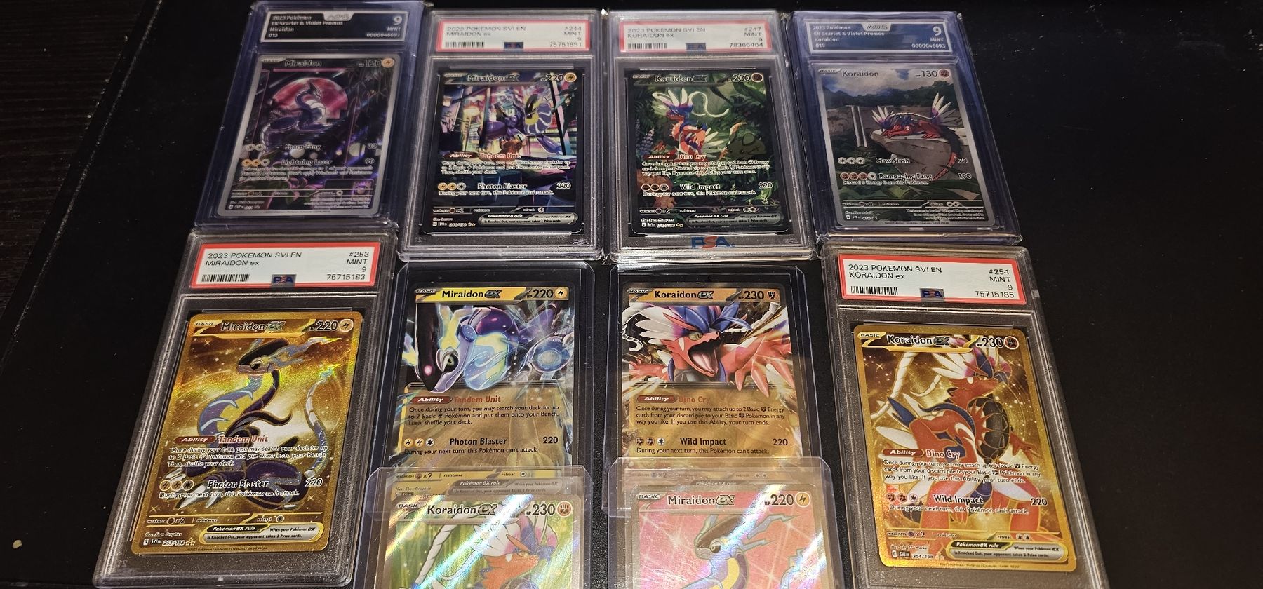Pokémon Carte collezionabili: Koraidon Miraidon Masterset PSA 9 – Nuovo (secondo la descrizione) da Zollikofen venduto da TonisRetroResale