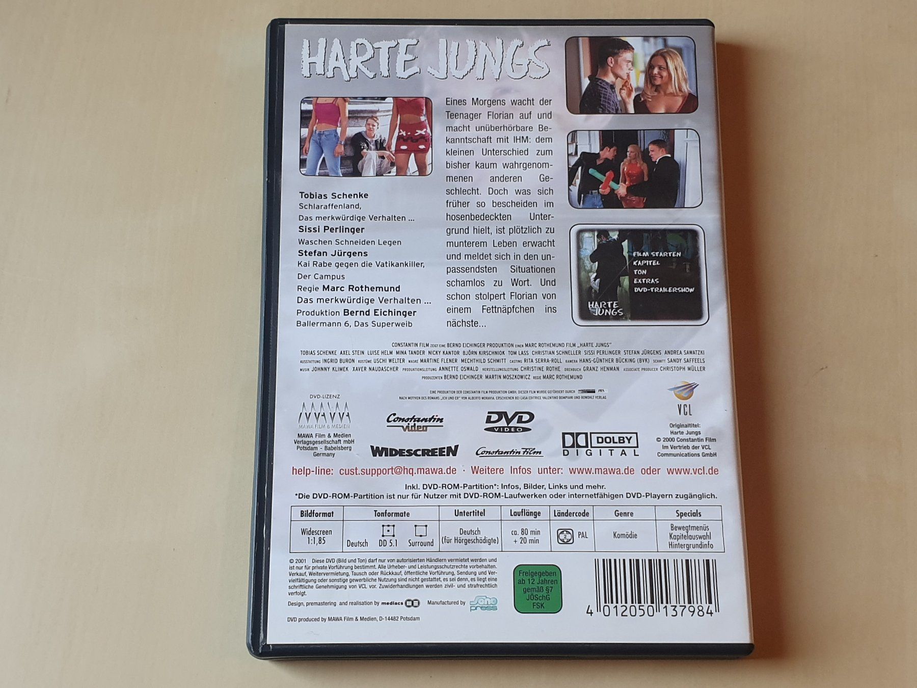 Tous les DVDs: Harte Jungs – D'occasion à Stansstad par collectorsshop 1