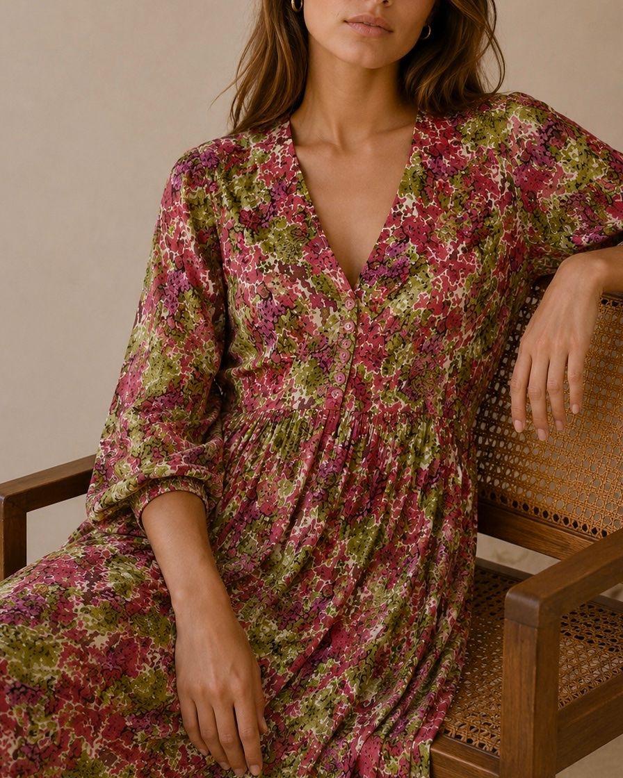 Vestiti: Make my Lemonade Fleurie Kleid - Gr. 40 – Usato da Illnau venduto da Monkky