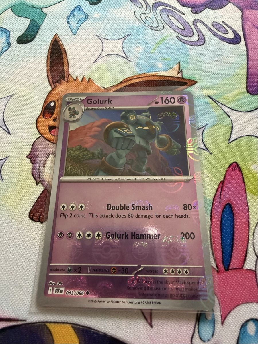 Pokémon Sammelbilder & Trading cards: Pokemon Golurk Masterball 043/086 BLK – Gebraucht aus Grindelwald von TSG-G-Town