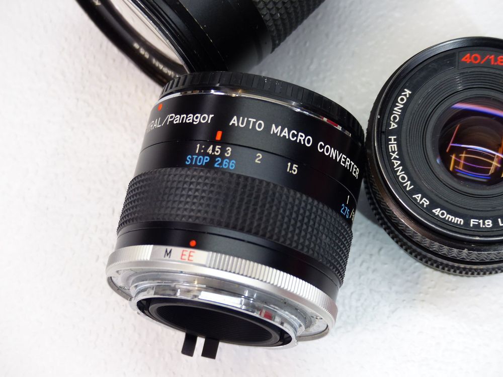 KONICA FP-1 Programm Analog-Kamera und Objektive 5