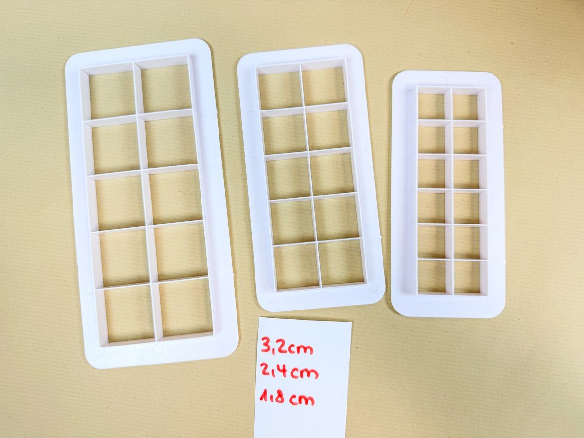 Teglie da forno: 3er Set Ausstecher Fondant oder Kekse – Nuovo (secondo la descrizione) da Galmiz venduto da Wichtel25 1