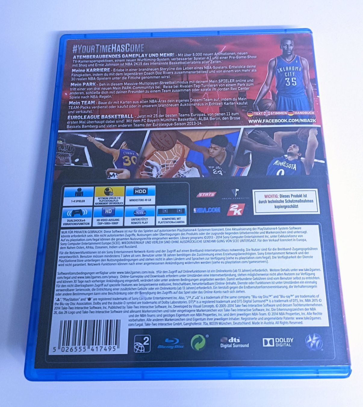 Sony Spiele: NBA2K15 | PS4 – Gebraucht aus Köniz von Gamecollect 2