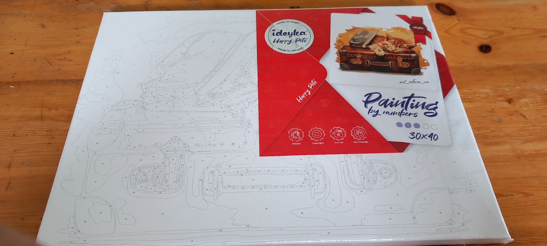 Farben: painting tableau à peindre(article neuf) – Neu und originalverpackt aus Miecourt von Marly1