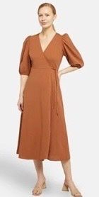 Vestiti: Minimum Denmark Wickelkleid braun 38 Neu! – Nuovo (secondo la descrizione) da Bennau venduto da Fury3 4
