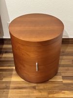 2 Design-Nachttische Kirschholz – hochwertig & elegant