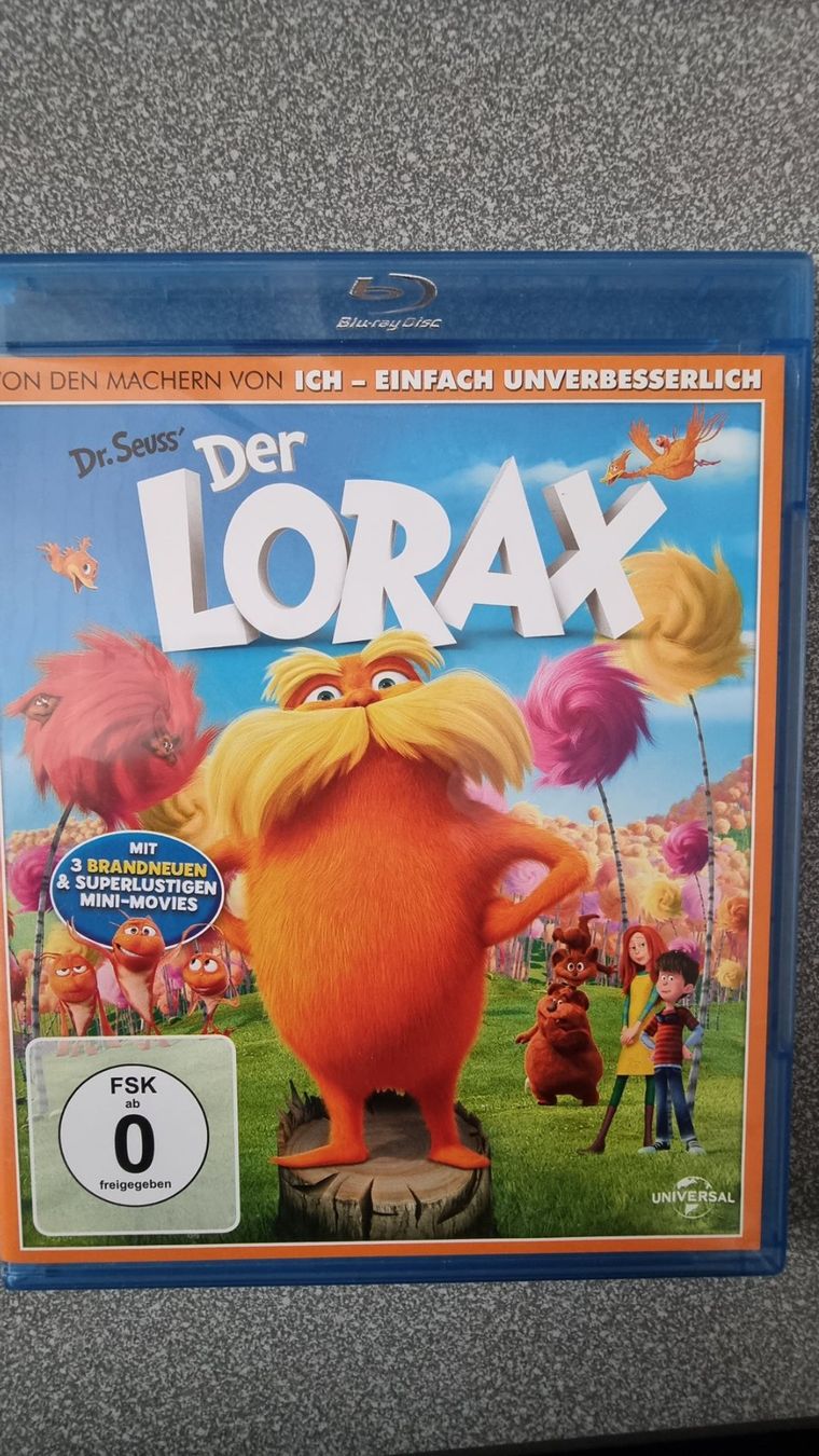 Tutti i DVDs: Blu Ray - Der Lorax – Usato da Oetwil am See venduto da fineli2