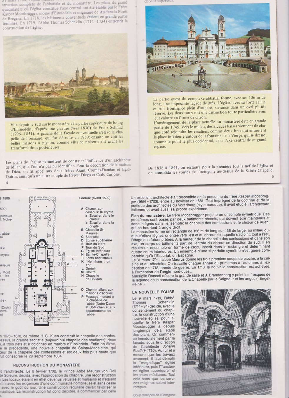 Livres: 2 guides Einsiedeln en français – D'occasion à Bex par Canouille 2