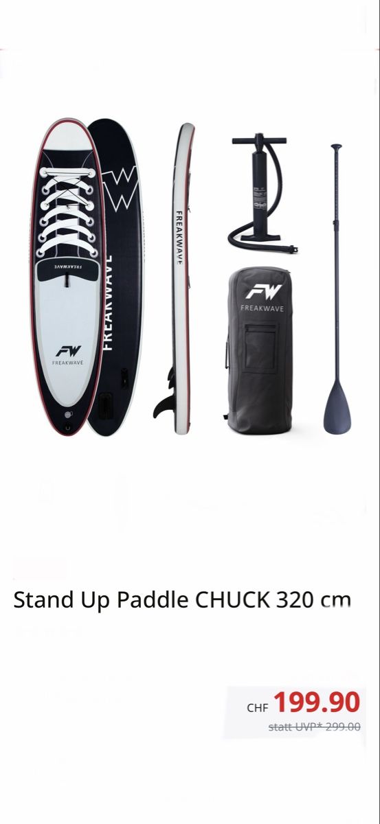 Tavole da surf e di nuoto: Stand Up Paddle / SUP Neu ab 1 CHF – Nuovo (secondo la descrizione) da Arbon venduto da eli_6gfn