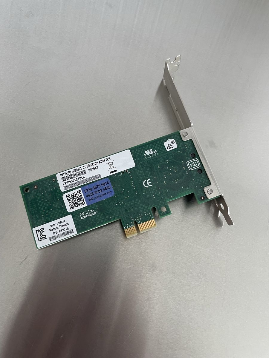 Intel Server: Intel Gigabit-LAN PCIe Netzwerkkarte – Usato da Roggwil TG venduto da Raivoo 1