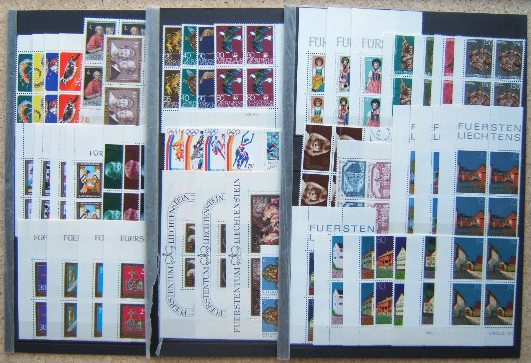 Alle Briefmarken: LIECHTENSTEIN LOT – Gebraucht aus Brunnen von Nonne04 3
